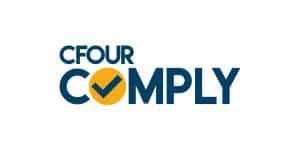 An image of CFOUR comply logo, which is an XBRL software solution to companies required to report on financial and ESG metrics in XBRL format. 